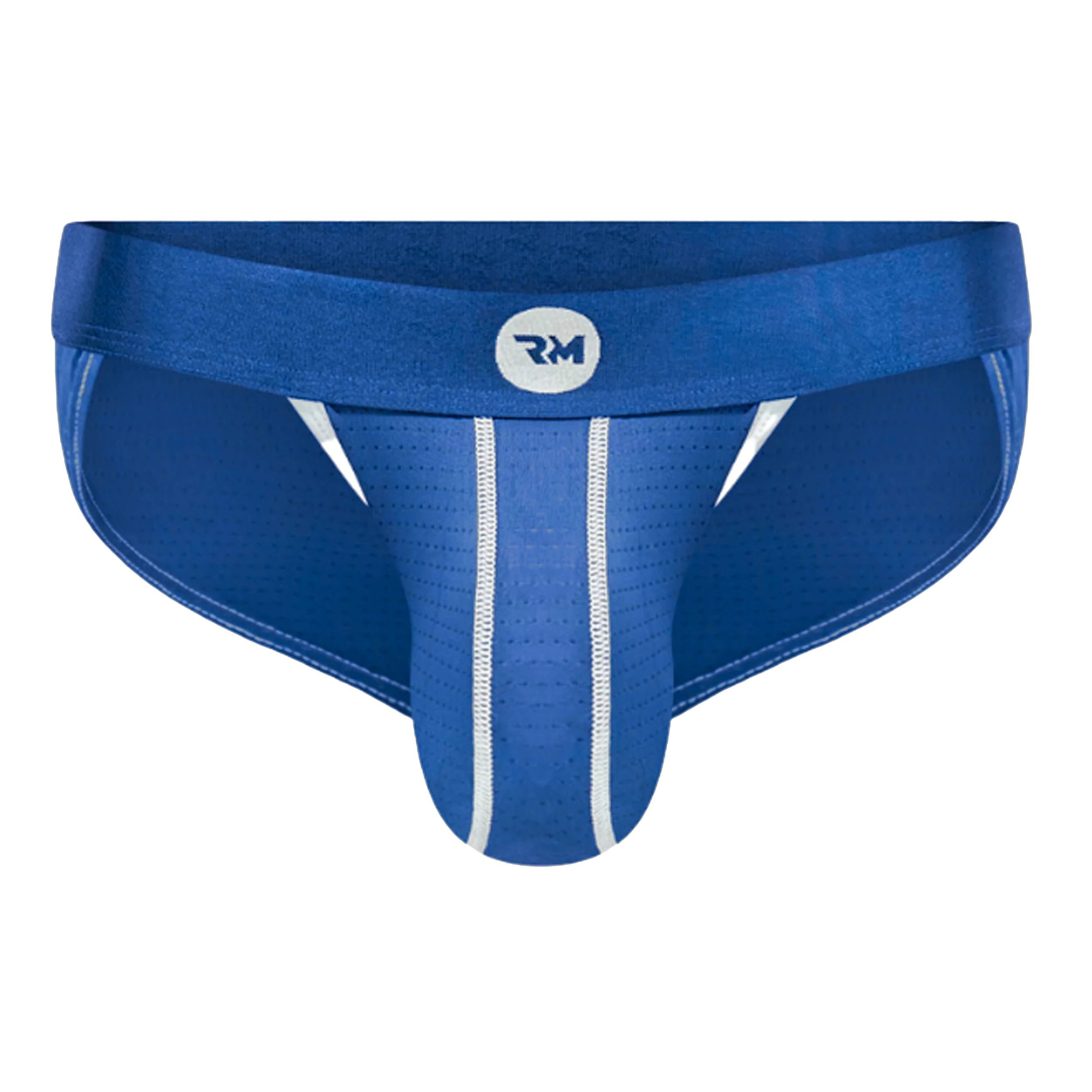 Nylon 0in Mesh Bikini Briefs No Fly 1pk Blue