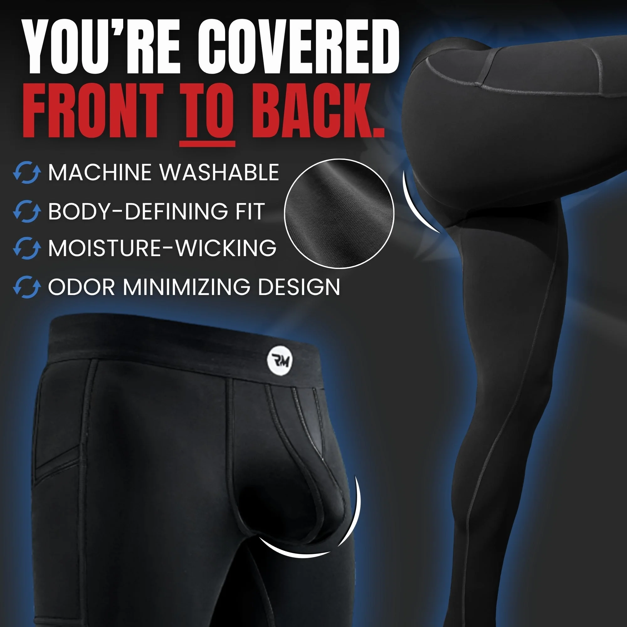 Nylon 28in Leggings No Fly 3pk Black - Image 10
