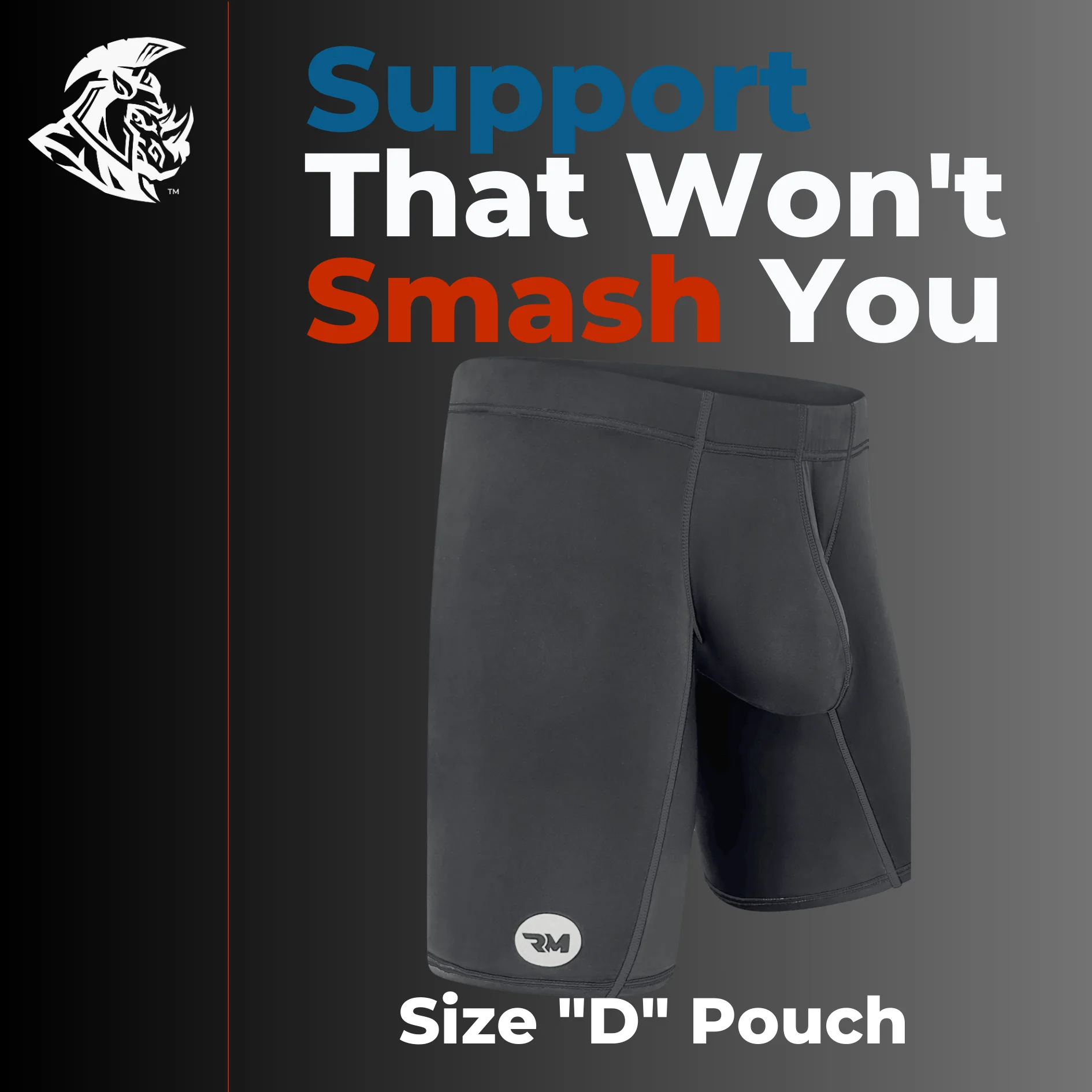 Nylon 6in Boxer Briefs No Fly 3pk Black/Blue/Gray - Image 3